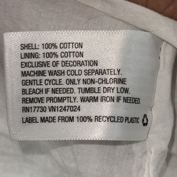 LoveShackFancy x Target Pastel Floral 100% Cotton Midi Swing Summer Dress Size L - Picture 11 of 12